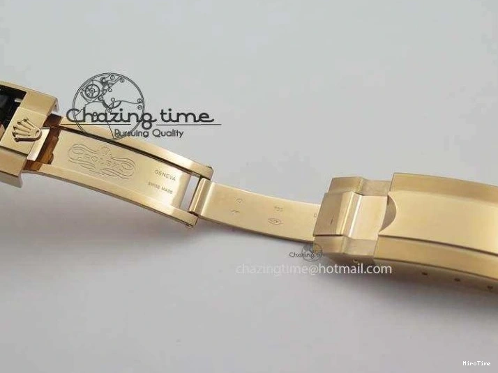 MiroTime 0315 Daytona 116515 Noob 1:1 Best Edition RG Black Dial On Black Leather Strap A NewStyle 3789